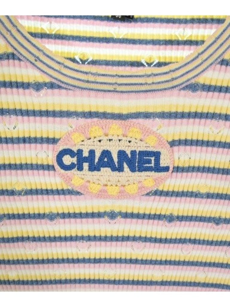 Chanel Knit Sweater Blue — image 5 of 6